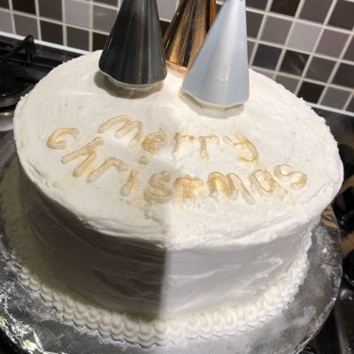 Handcrafted Cakes - Three Trees Christmas Cake (2019)