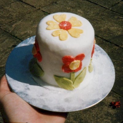 Handcrafted Cakes - Flower Birthday Cake
