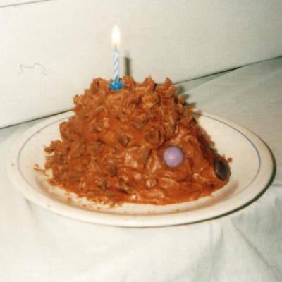 Handcrafted Cakes - Hedgehog Birthday Cake